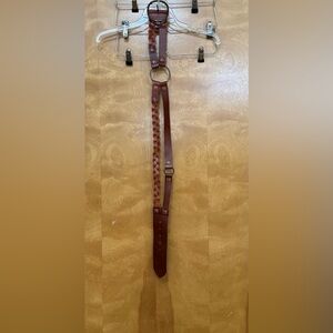 New Linea Pelle leather belt vintage collection xs